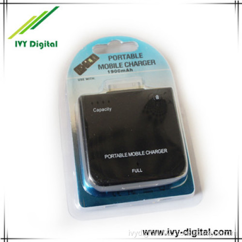 External Backup Battery with 1900mAh for iPhone iPod